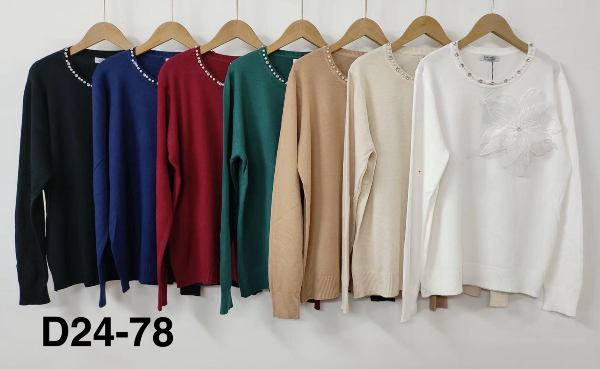 Bluzki damska Roz Standard,  Mix Kolor  Paczka 10 szt